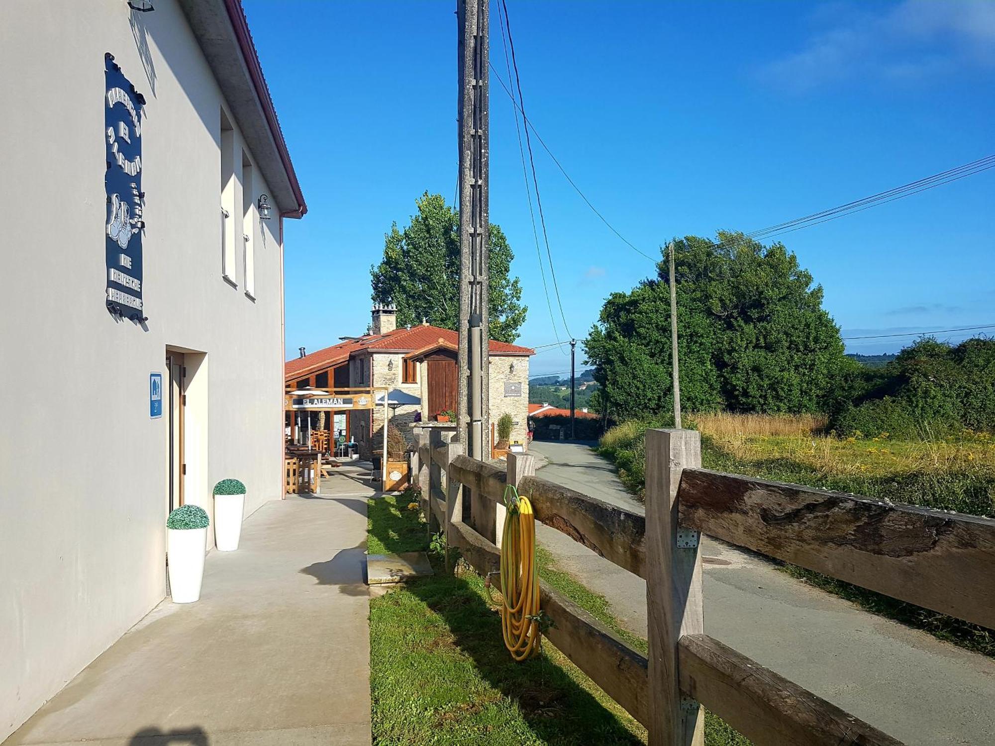 Albergue El Aleman Boente Kültér fotó
