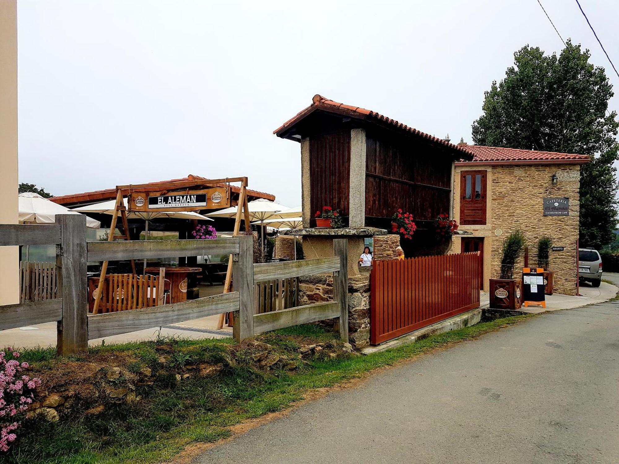 Albergue El Aleman Boente Kültér fotó
