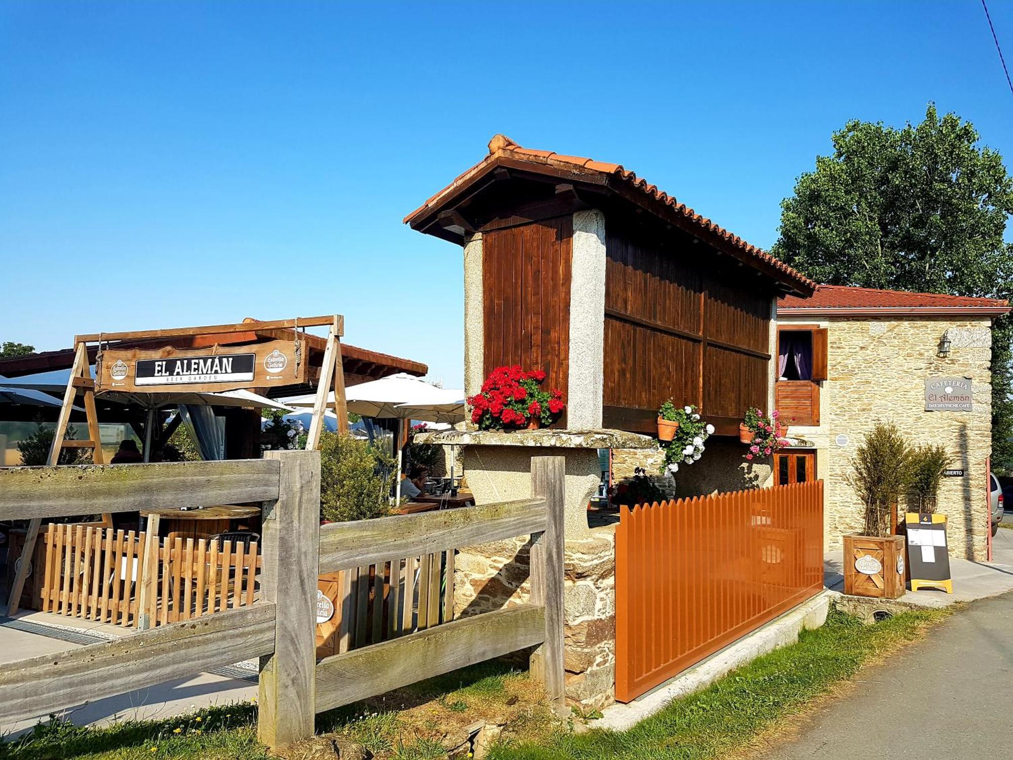 Albergue El Aleman Boente Kültér fotó